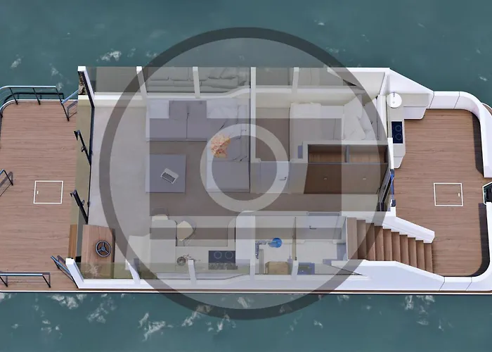 Awesome Ship In With Kitchen